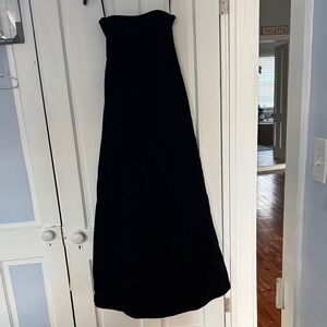 Scott McClintock Elegant Black Strapless Gown